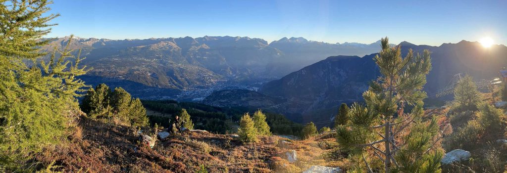 Panorama vendez votre voiture Vercorin Canton du Valais